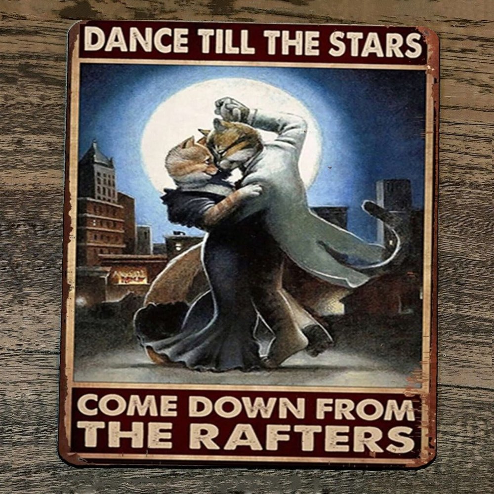 Mouse Pad Dance Till The‎ Stars Come Down From The Rafters Cats